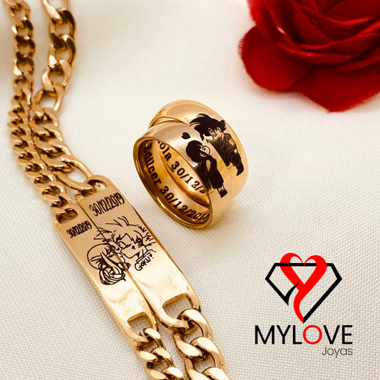 ANILLOS Y PULSERAS PERSONALIZADAS 😍